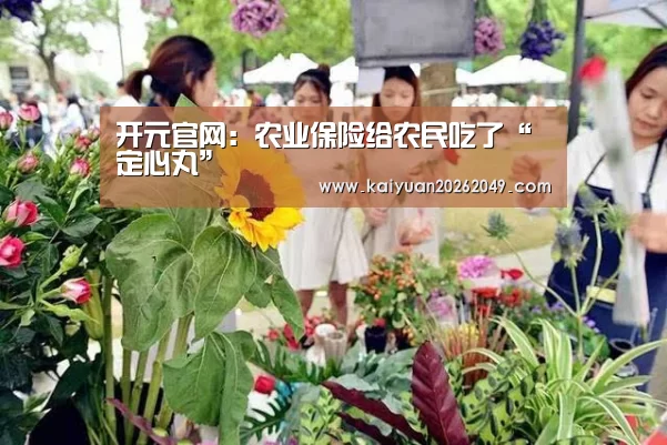 开元官网:农业保险给农民吃了“定心丸”(图4) 开元体育